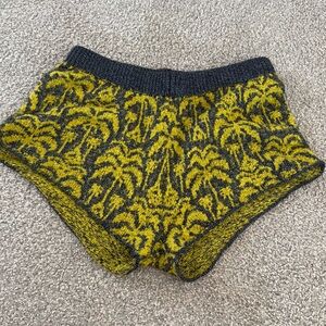 Saltwater Luxe Palm Sweater Shorts